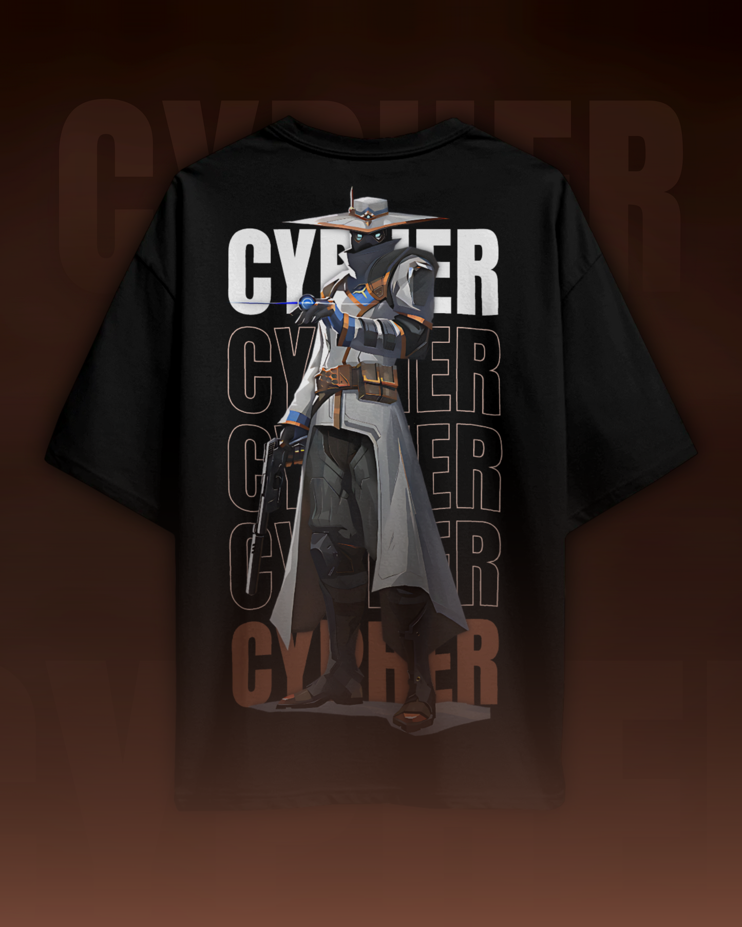 Cypher Oversized Valorant T-Shirt – Night Market Drop | dryPeek
