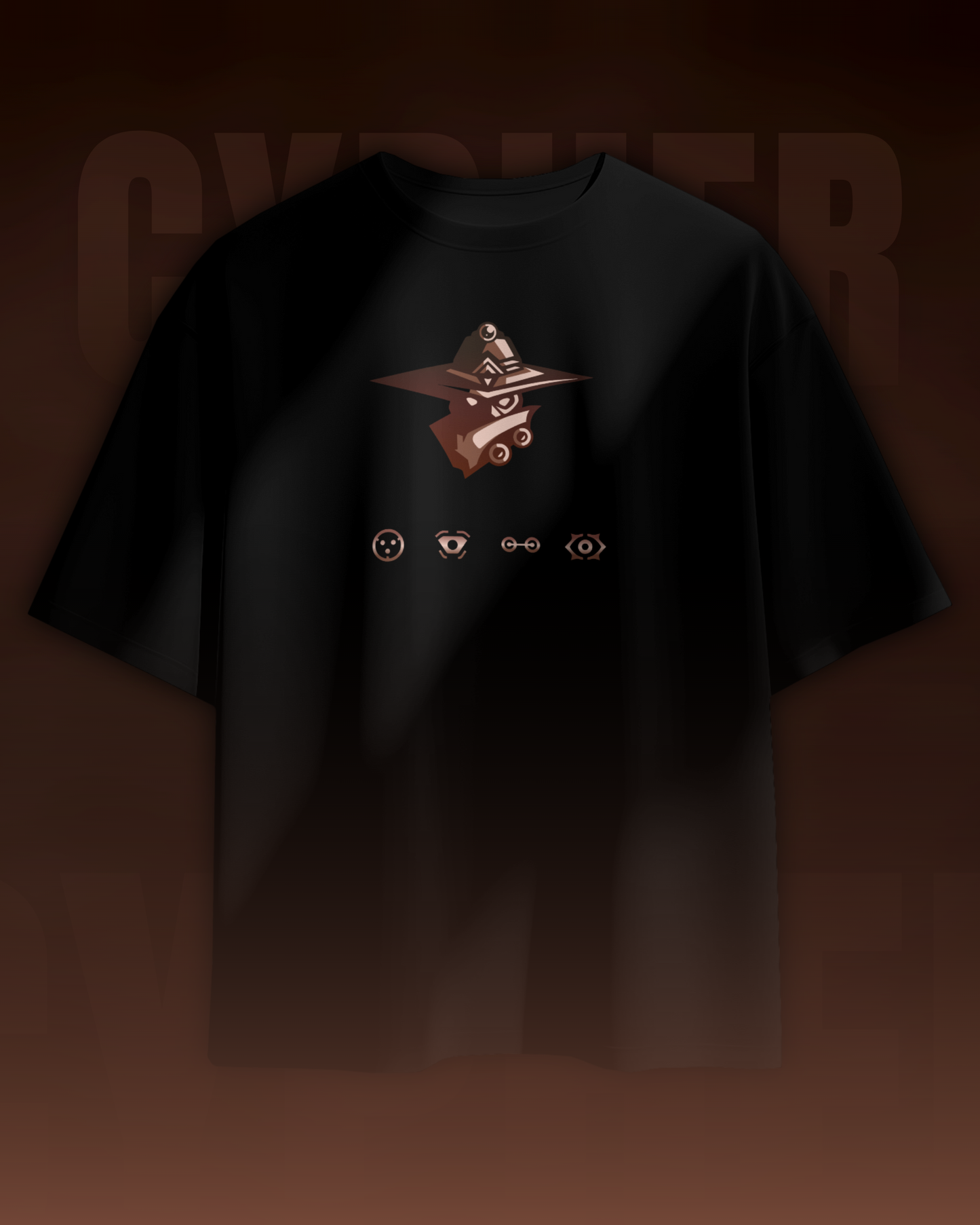 Cypher Oversized Valorant T-Shirt – Night Market Drop | dryPeek
