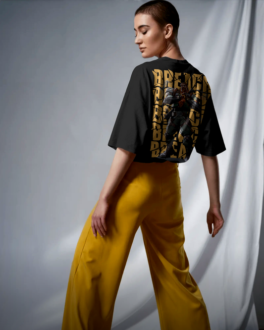 Breach Oversized Valorant T-Shirt – Night Market Drop | dryPeek