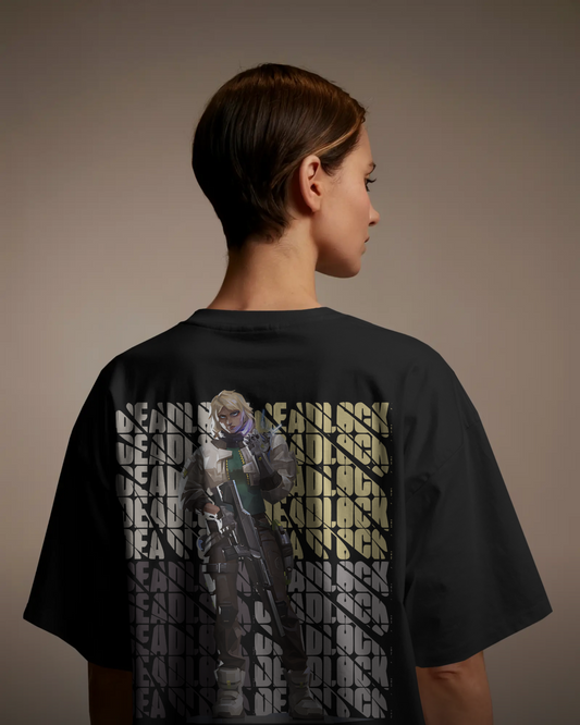 Deadlock Oversized Valorant T-Shirt – Night Market Drop | dryPeek