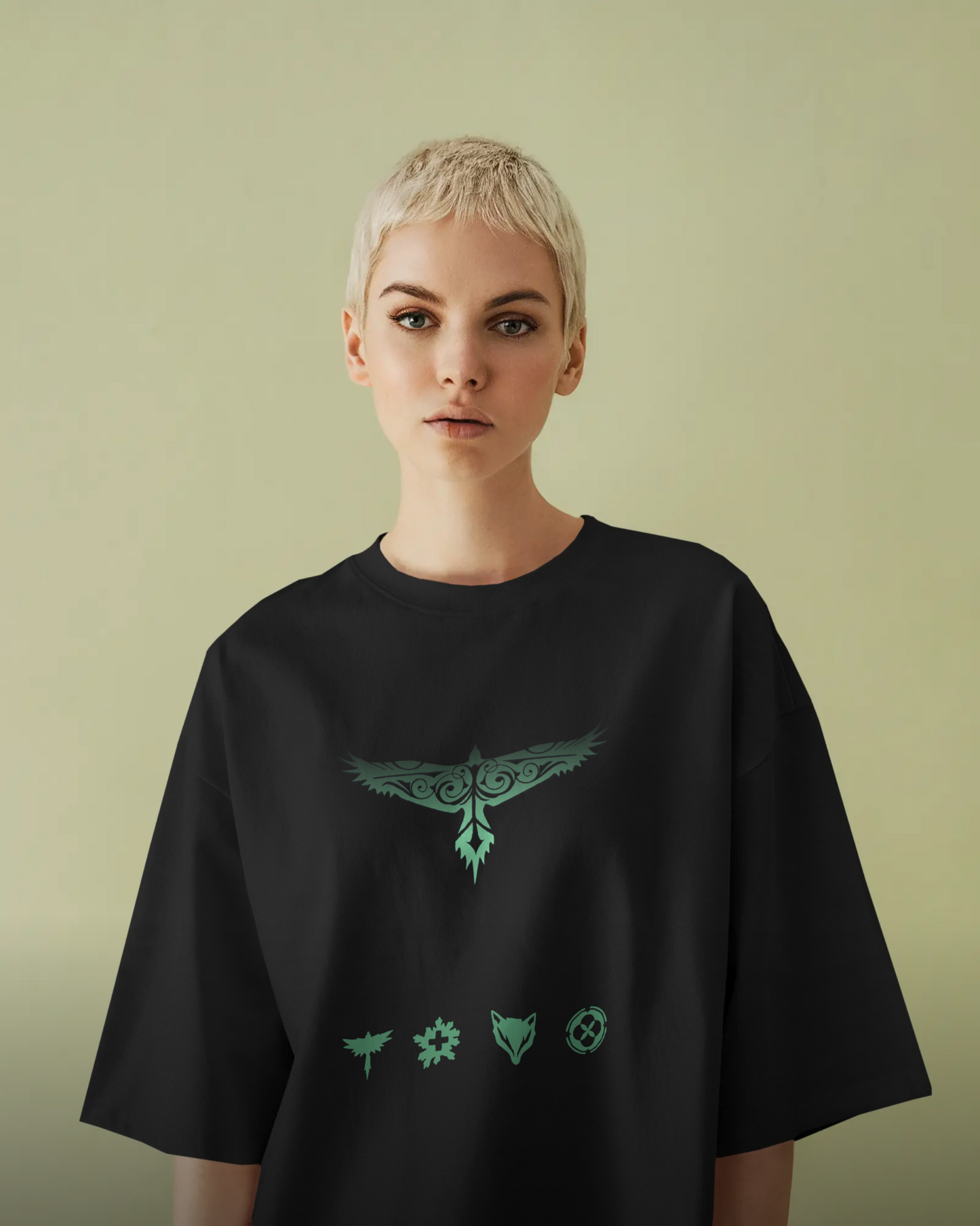 Skye Oversized Valorant T-Shirt – Night Market Drop | dryPeek