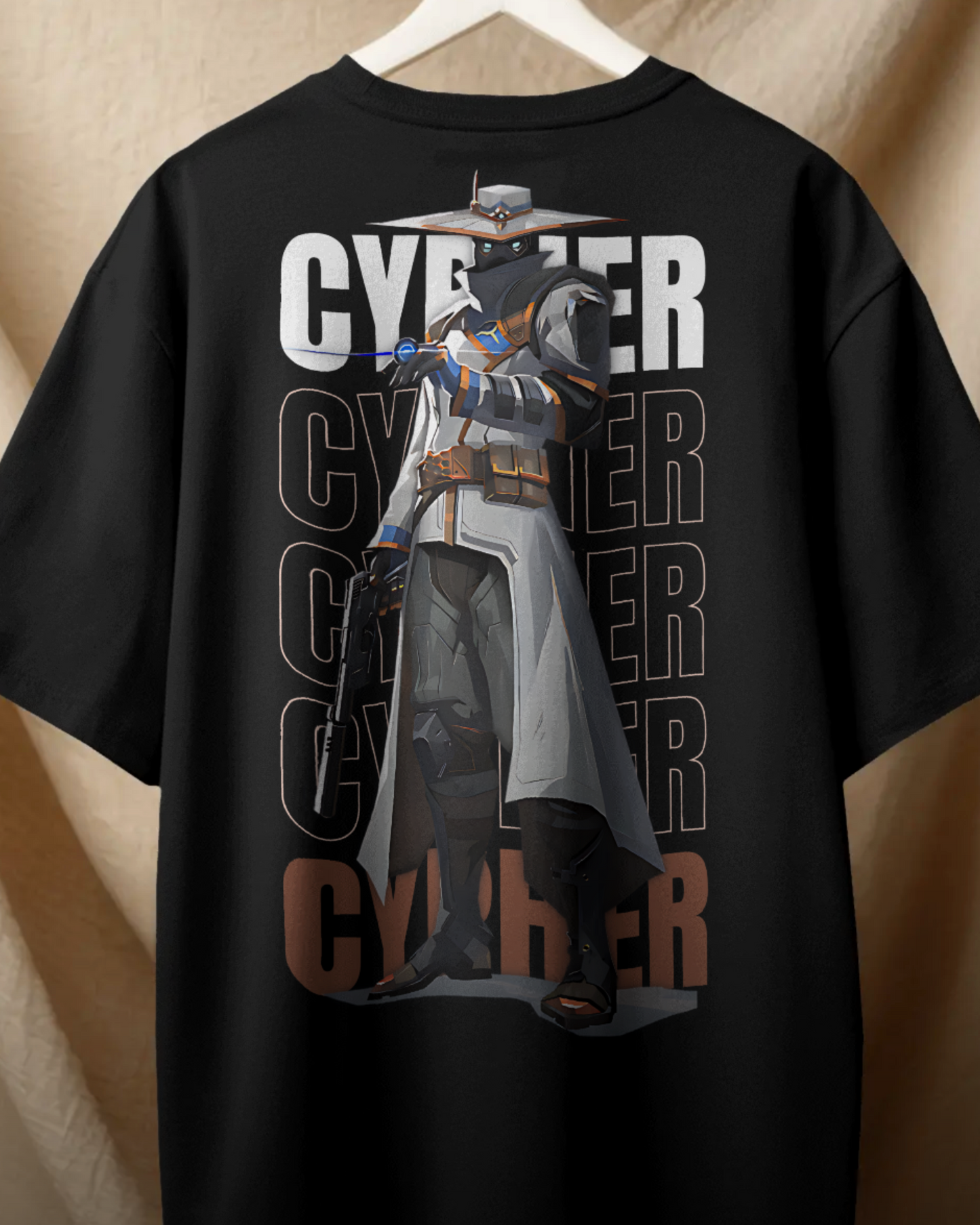 Cypher Oversized Valorant T-Shirt – Night Market Drop | dryPeek