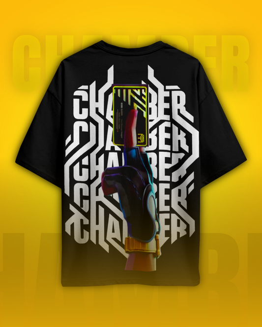 Chamber Oversized Valorant T-Shirt – Night Market Drop | dryPeek