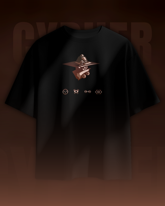 Cypher Oversized Valorant T-Shirt – Night Market Drop | dryPeek