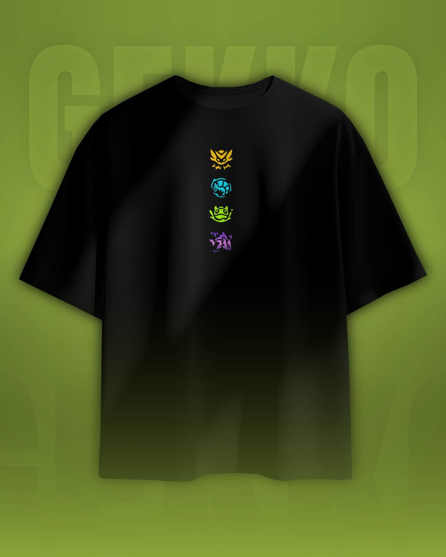 Gekko Oversized Valorant T-Shirt – Night Market Drop | dryPeek