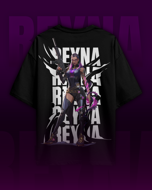 Reyna Oversized Valorant T-Shirt – Night Market Drop | dryPeek