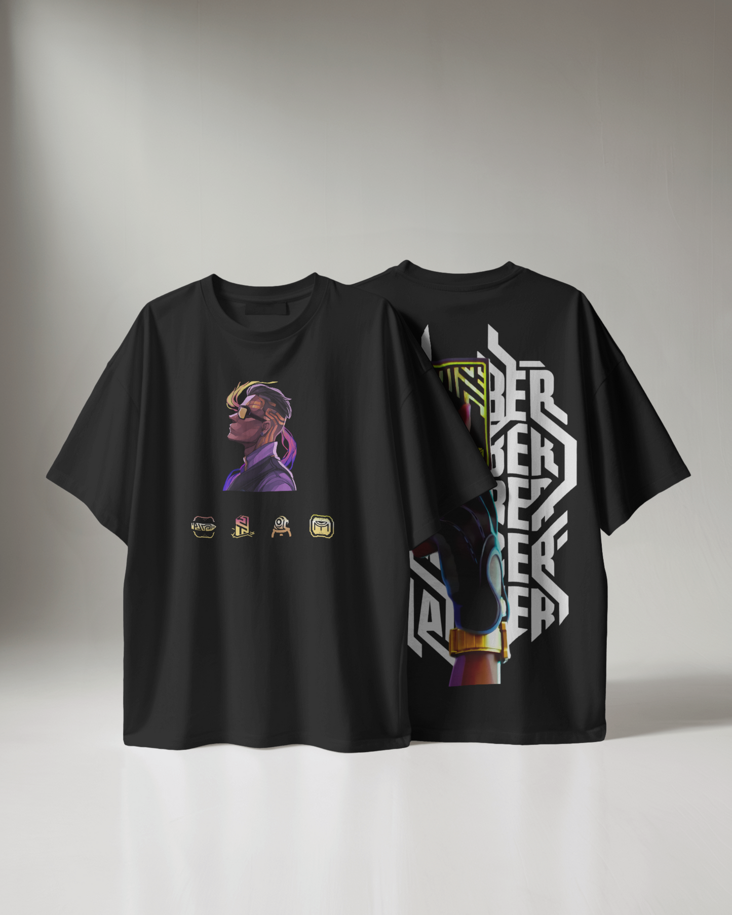 Chamber Oversized Valorant T-Shirt – Night Market Drop | dryPeek