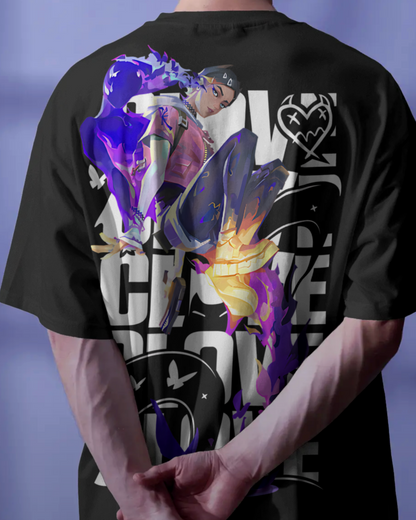 Clove Oversized Valorant T-Shirt – Night Market Drop | dryPeek