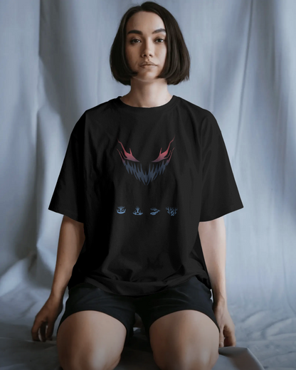 Fade Oversized Valorant T-Shirt – Night Market Drop | dryPeek