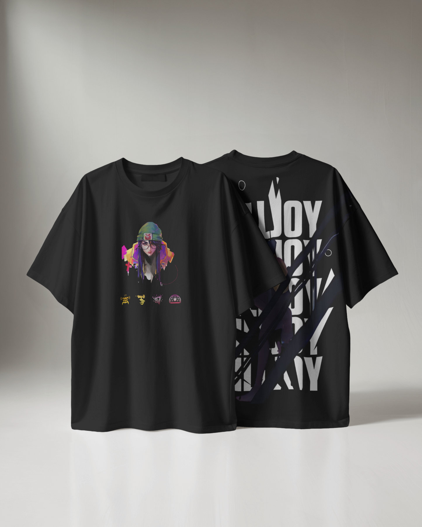 Killjoy Oversized Valorant T-Shirt – Night Market Drop | dryPeek