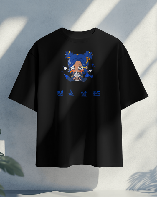 Neon Oversized Valorant T-Shirt – Night Market Drop | dryPeek