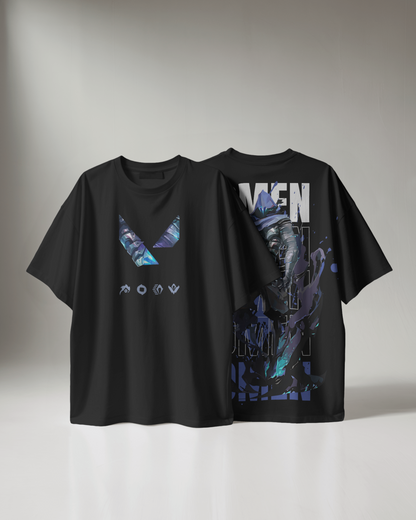 Omen Oversized Valorant T-Shirt – Night Market Drop | dryPeek
