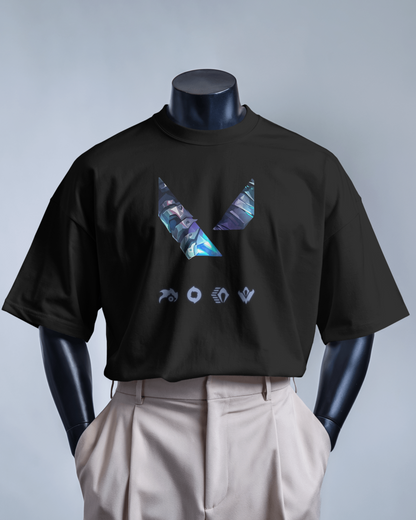 Omen Oversized Valorant T-Shirt – Night Market Drop | dryPeek