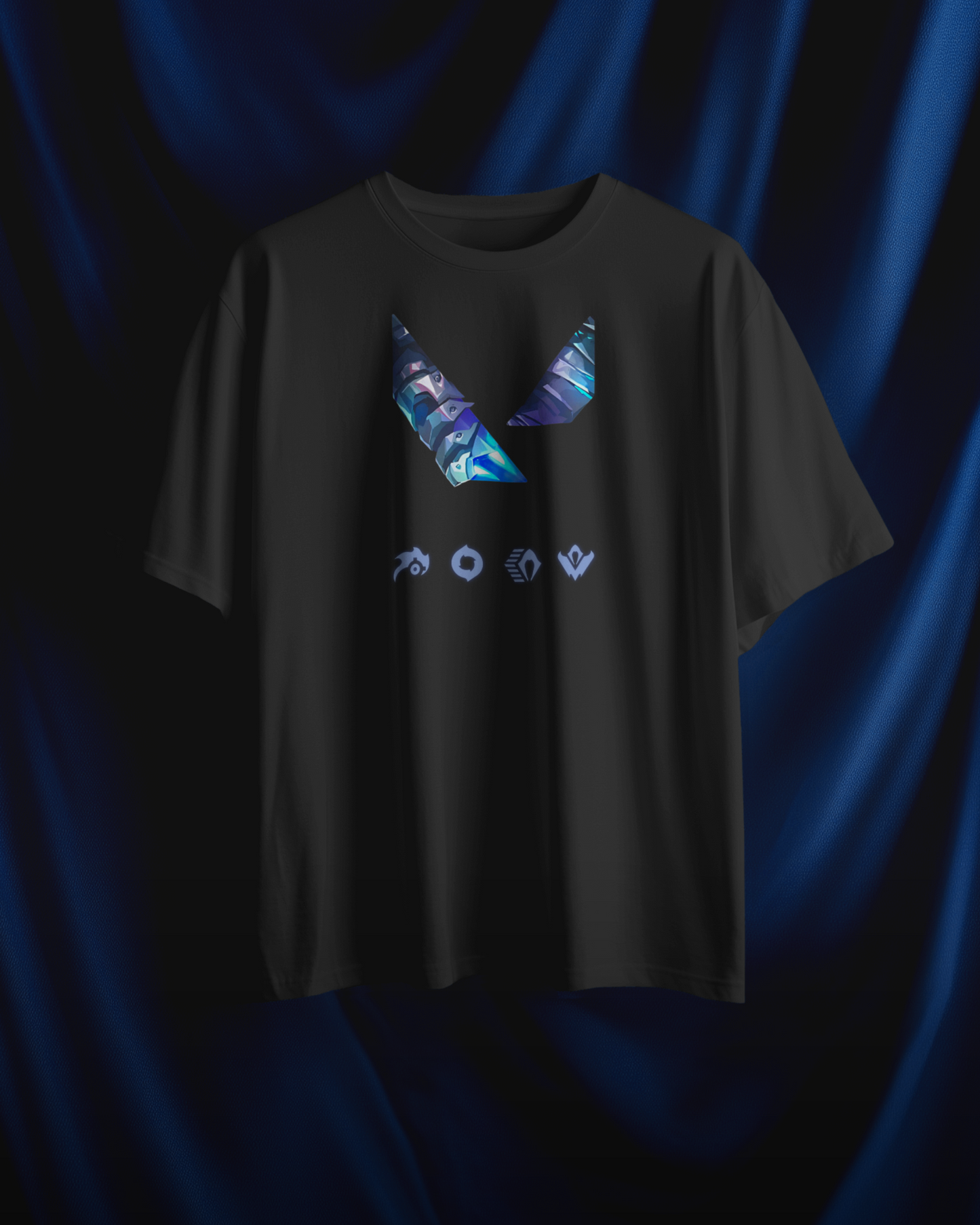 Omen Oversized Valorant T-Shirt – Night Market Drop | dryPeek