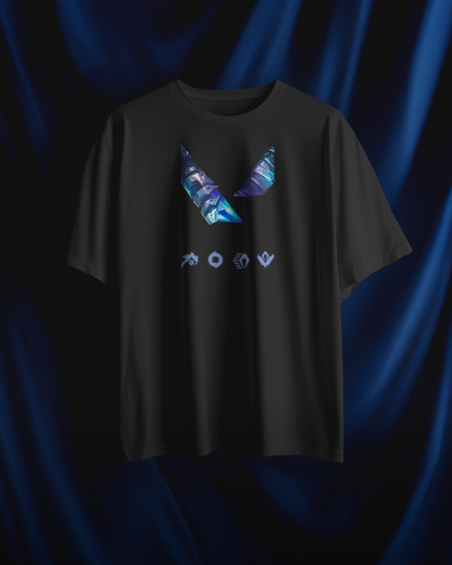 Omen Oversized Valorant T-Shirt – Night Market Drop | dryPeek