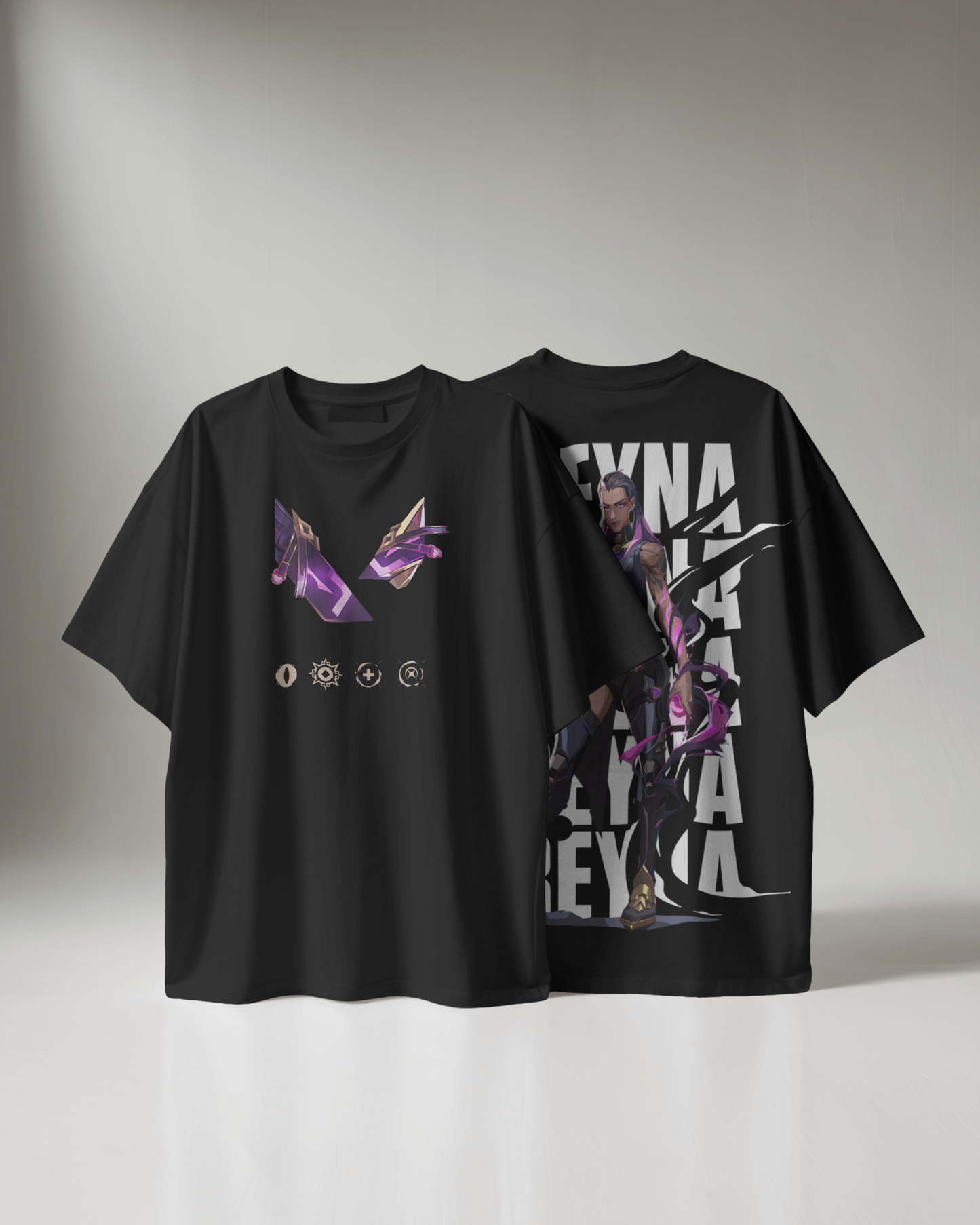 Reyna Oversized Valorant T-Shirt – Night Market Drop | dryPeek
