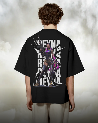 Reyna Oversized Valorant T-Shirt – Night Market Drop | dryPeek