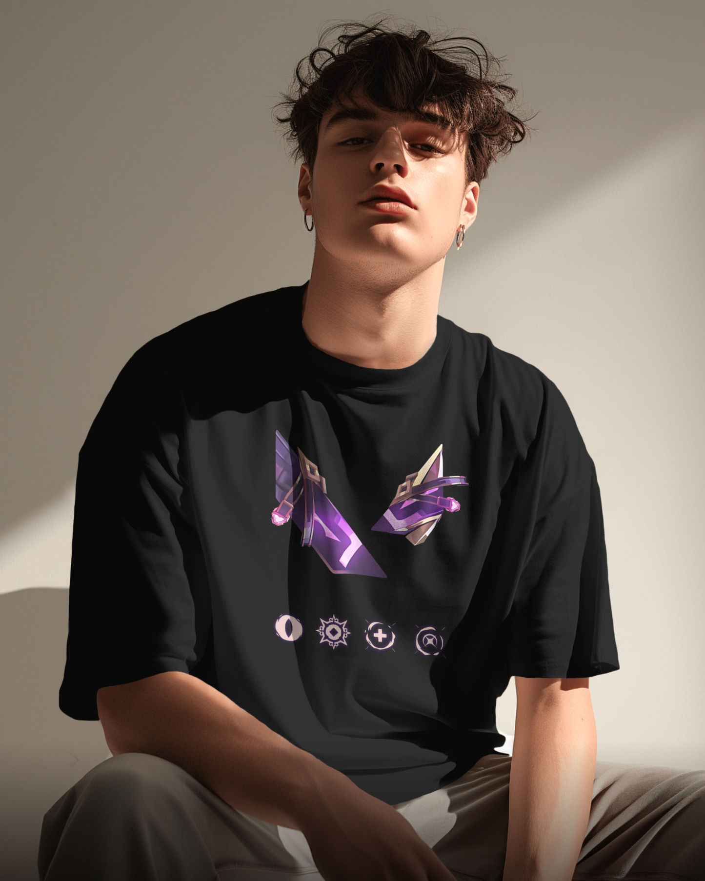 Reyna Oversized Valorant T-Shirt – Night Market Drop | dryPeek