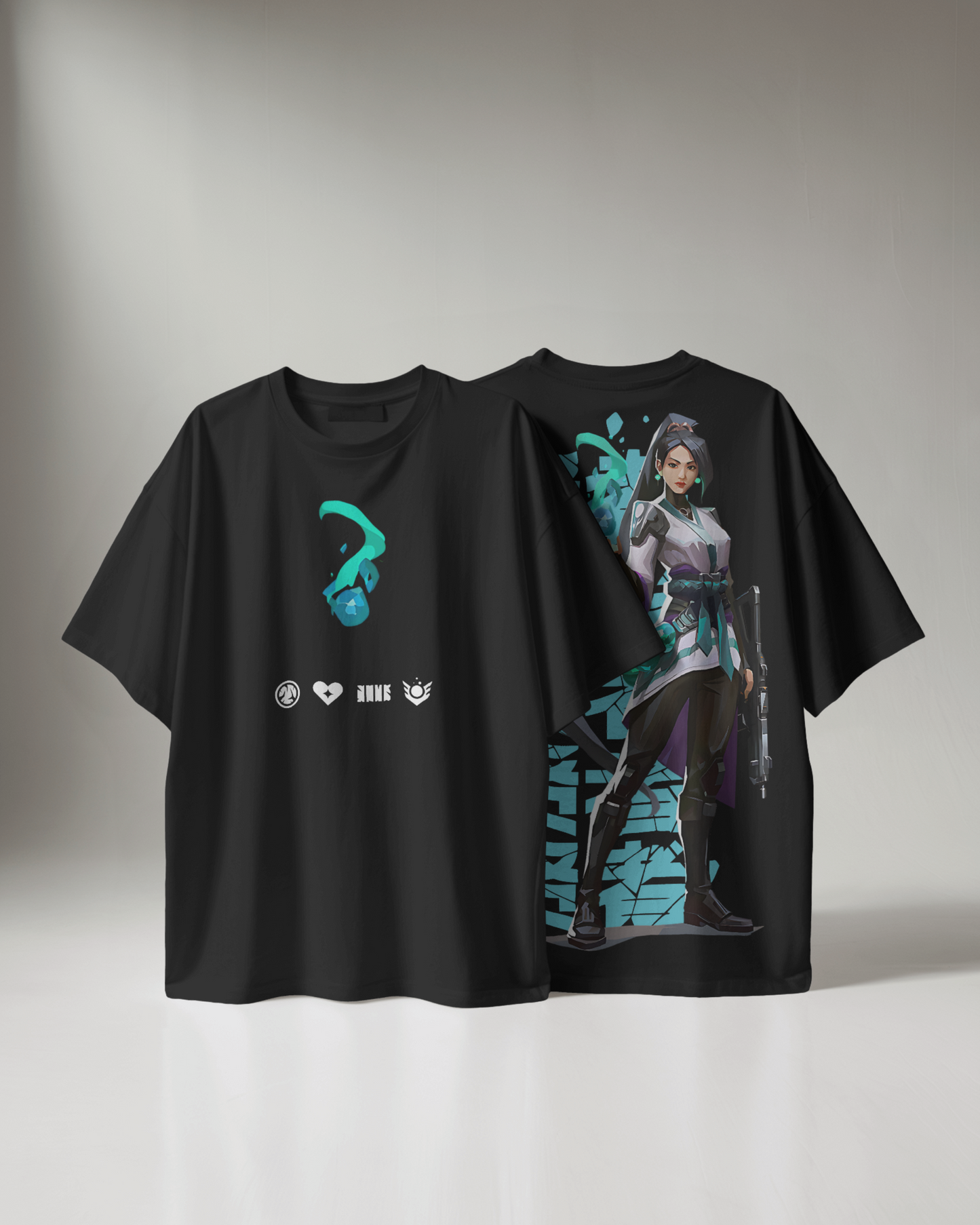 Sage Oversized Valorant T-Shirt – Night Market Drop | dryPeek