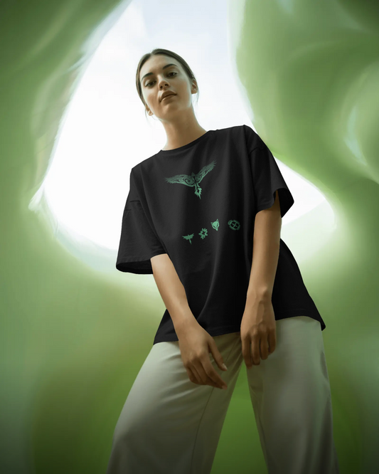 Skye Oversized Valorant T-Shirt – Night Market Drop | dryPeek