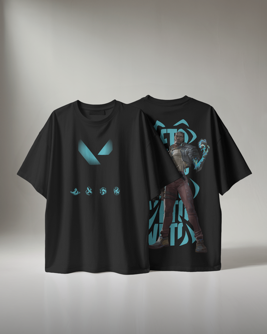 Veto Oversized Valorant T-Shirt – Night Market Drop | dryPeek