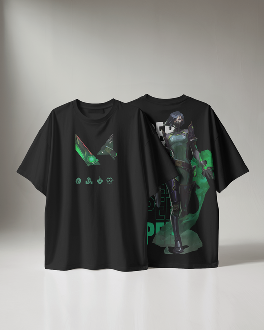 Viper Oversized Valorant T-Shirt – Night Market Drop | dryPeek
